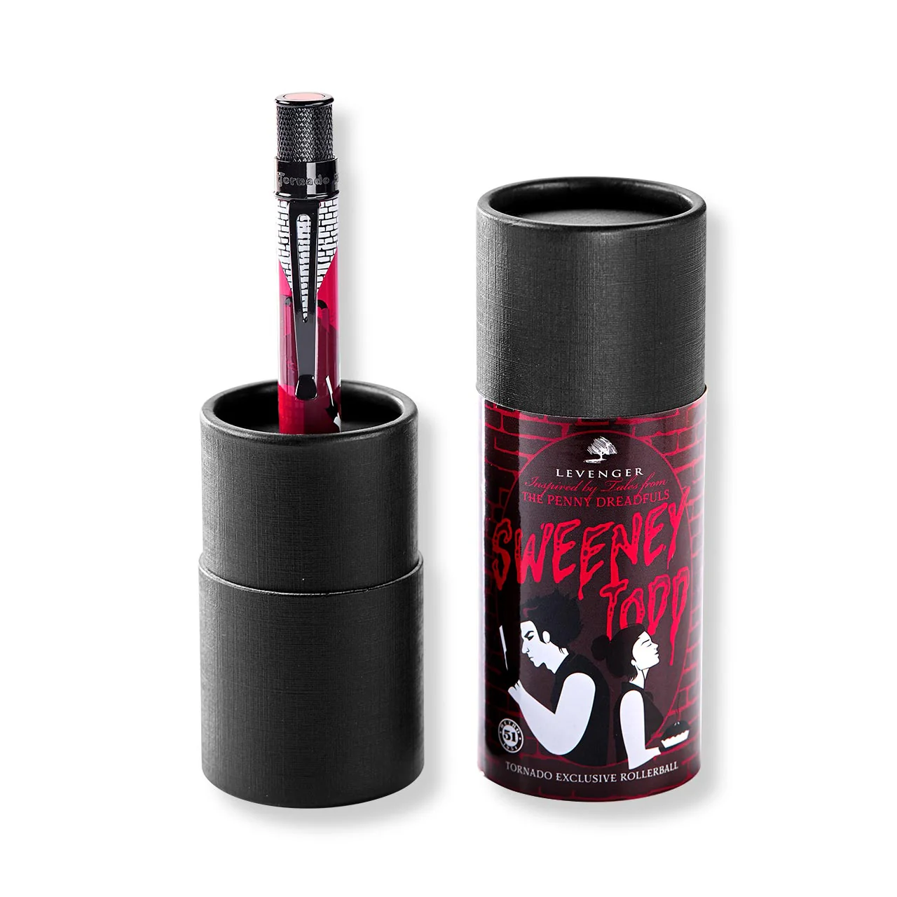 Retro 51 Tornado Exclusive Sweeney Todd Rollerball Pen - Image 4