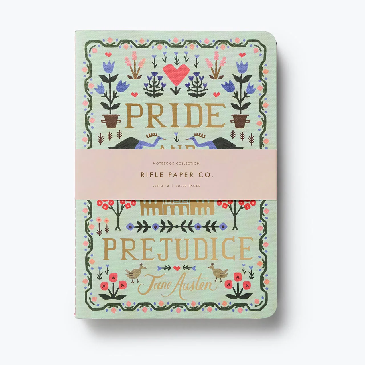 Rifle Paper Co. Jane Austen Notebooks (set of 3) - Image 8