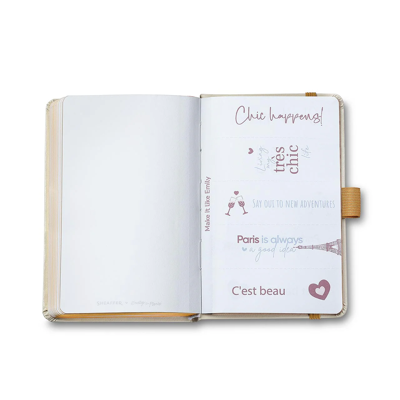 Sheaffer Emily in Paris 100 Ballpoint Pen with Notebook Gift Set - Image 13