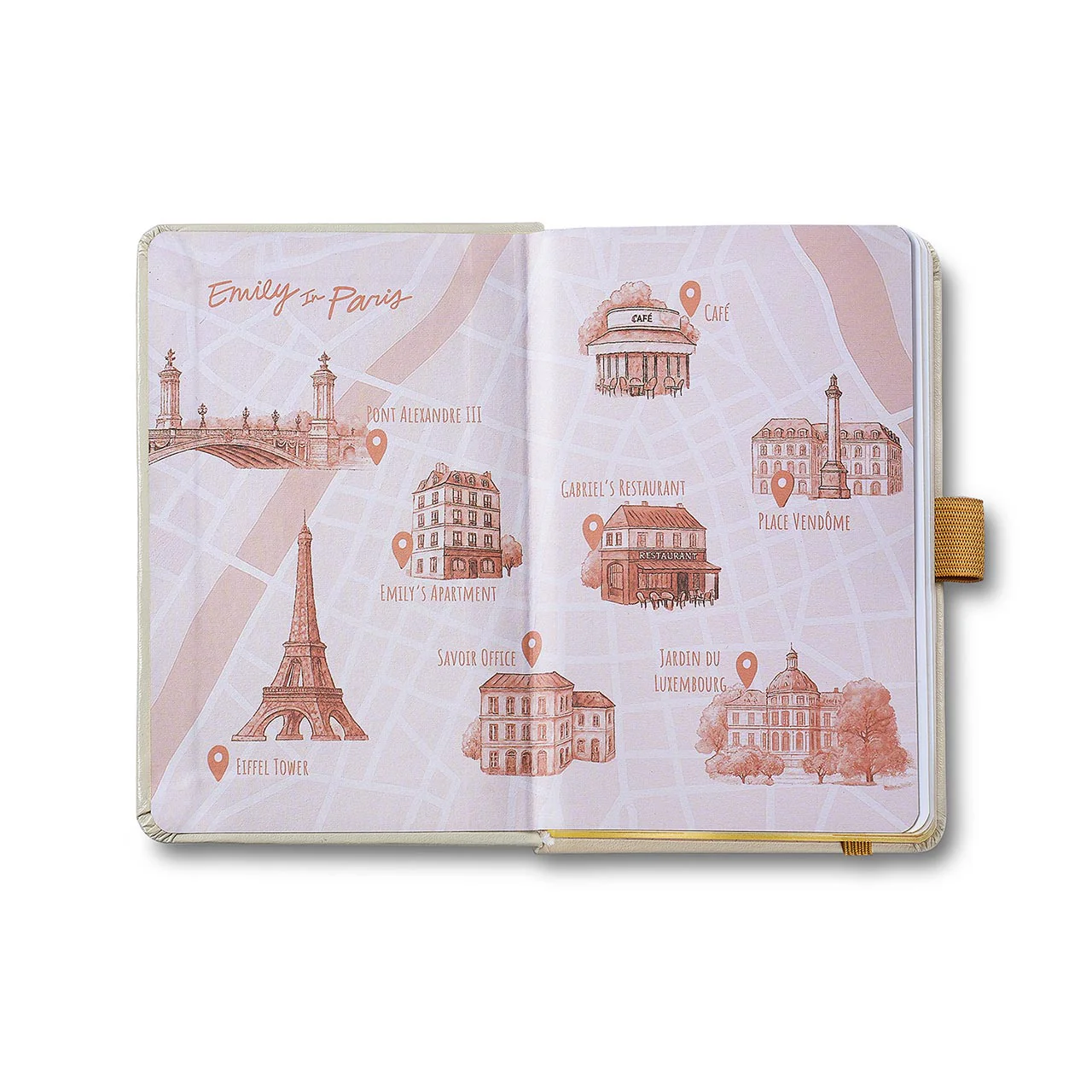 Sheaffer Emily in Paris 100 Ballpoint Pen with Notebook Gift Set - Image 9
