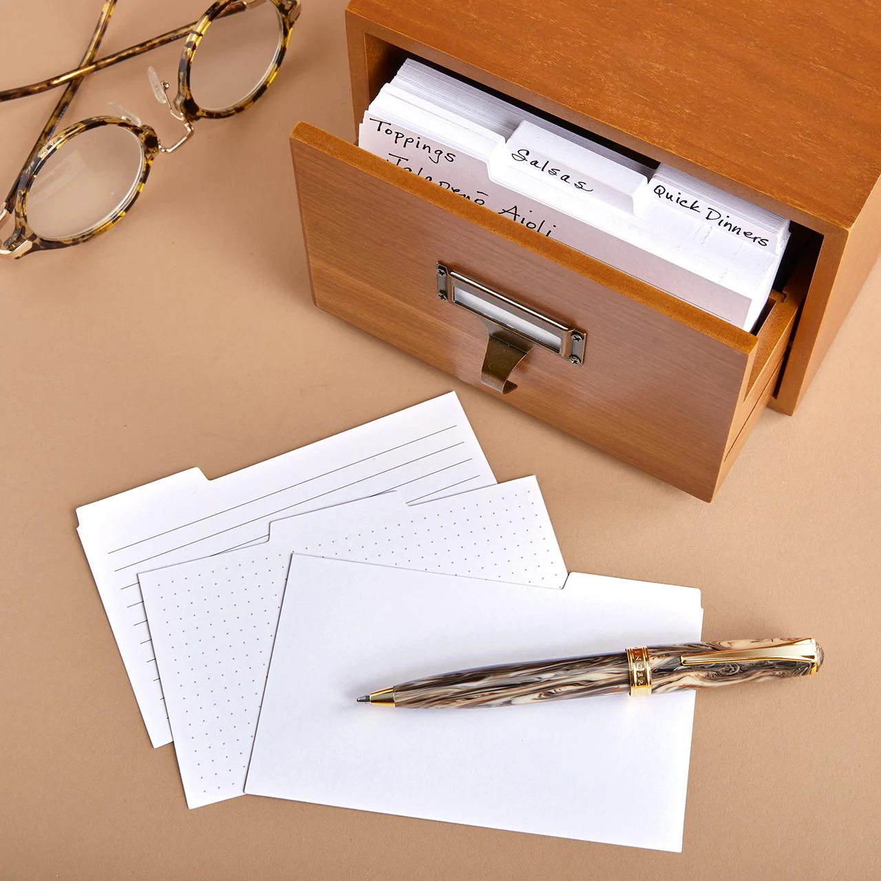 SortSmart Tabbed 3 x 5 Index Cards (set of 90) - Image 2