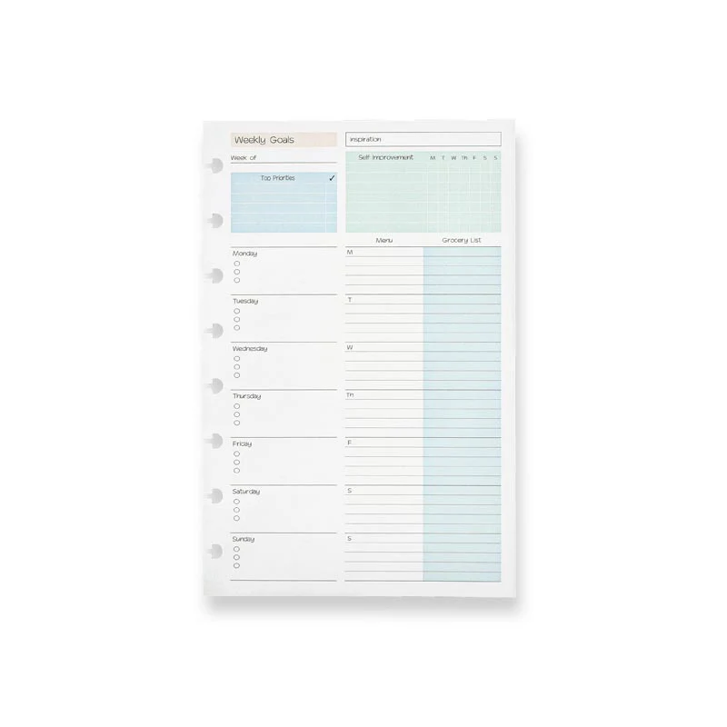 Circa Special Request Weekly Goals Refill (100 sheets) - Image 5