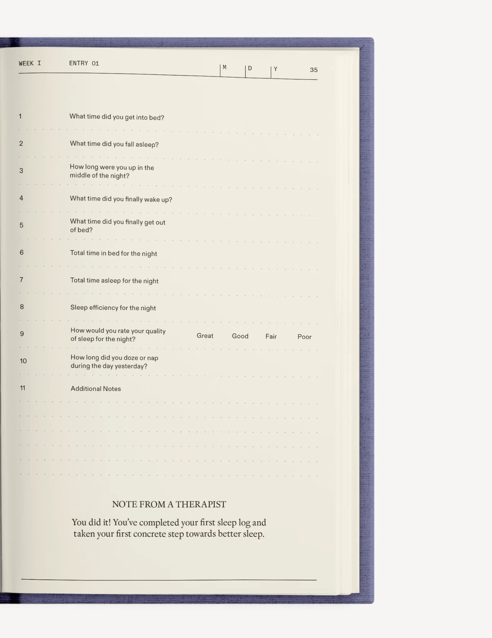 Therapy Notebooks - The Anti-Insomnia Notebook - Image 3