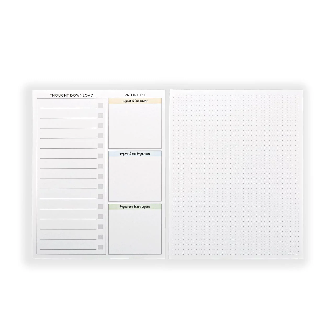 Think and Plan Priority Manager Freeleaf Pad (set of 5) - Image 5