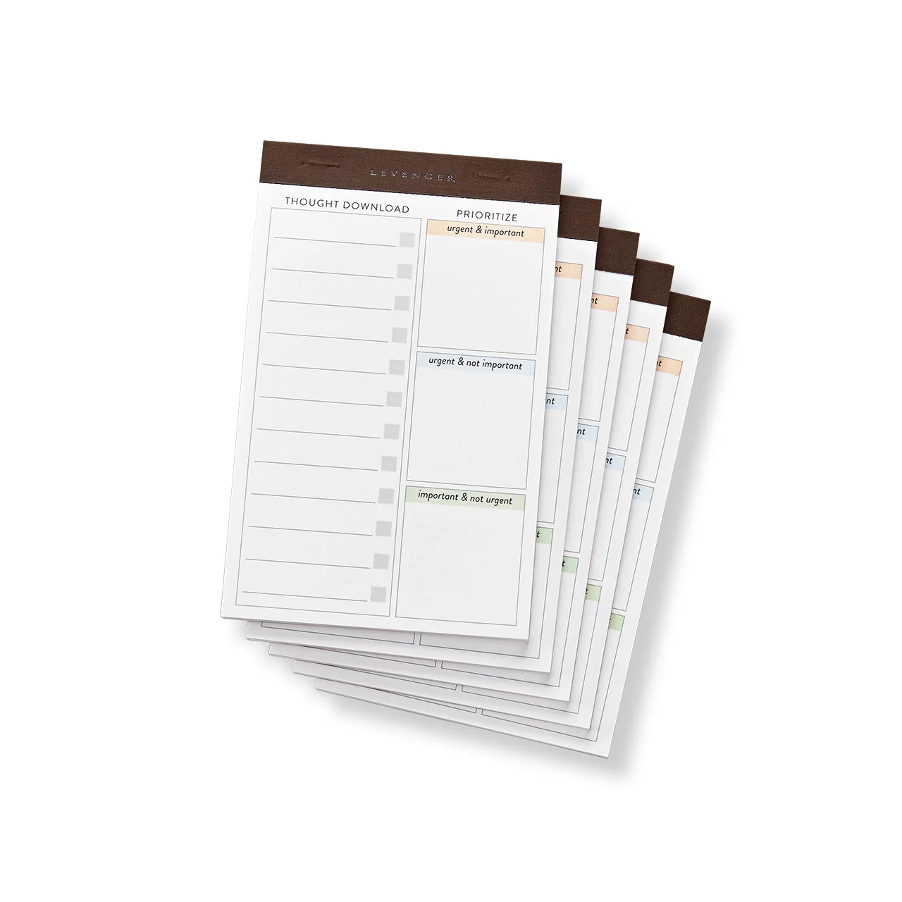 Think and Plan Priority Manager Freeleaf Pad (set of 5) - Image 6