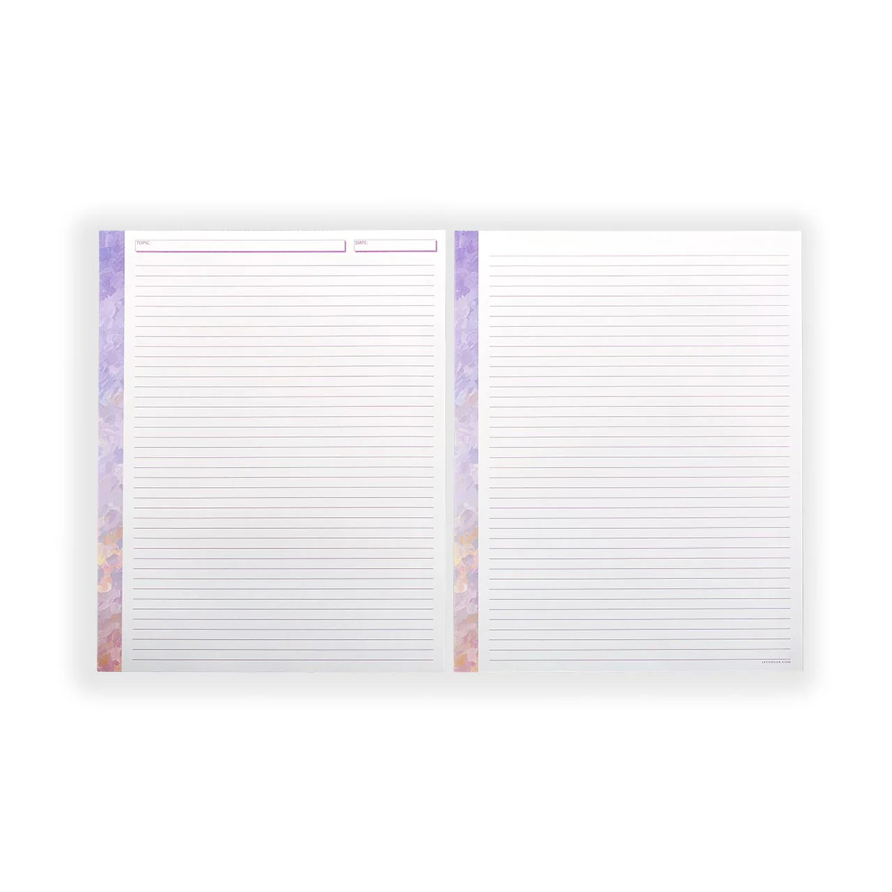 Wisteria Freeleaf Ruled Pads (set of 5) - Image 4