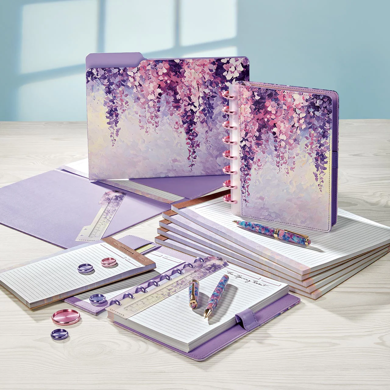 Wisteria Freeleaf Ruled Pads (set of 5) - Image 6
